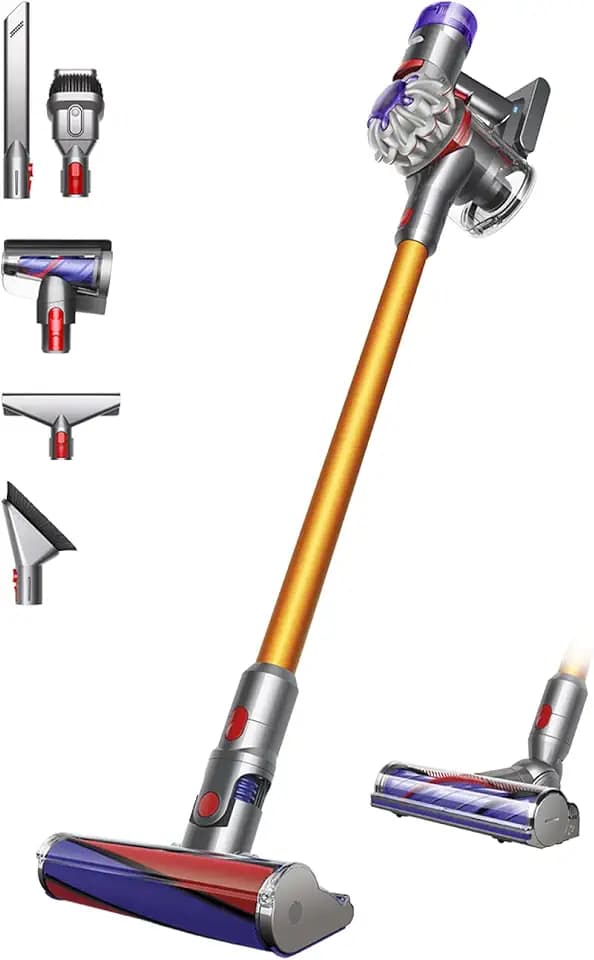 Dyson V8 Absolute Kabelloser Staubsauger, 115 AW, 40 Min Laufzeit