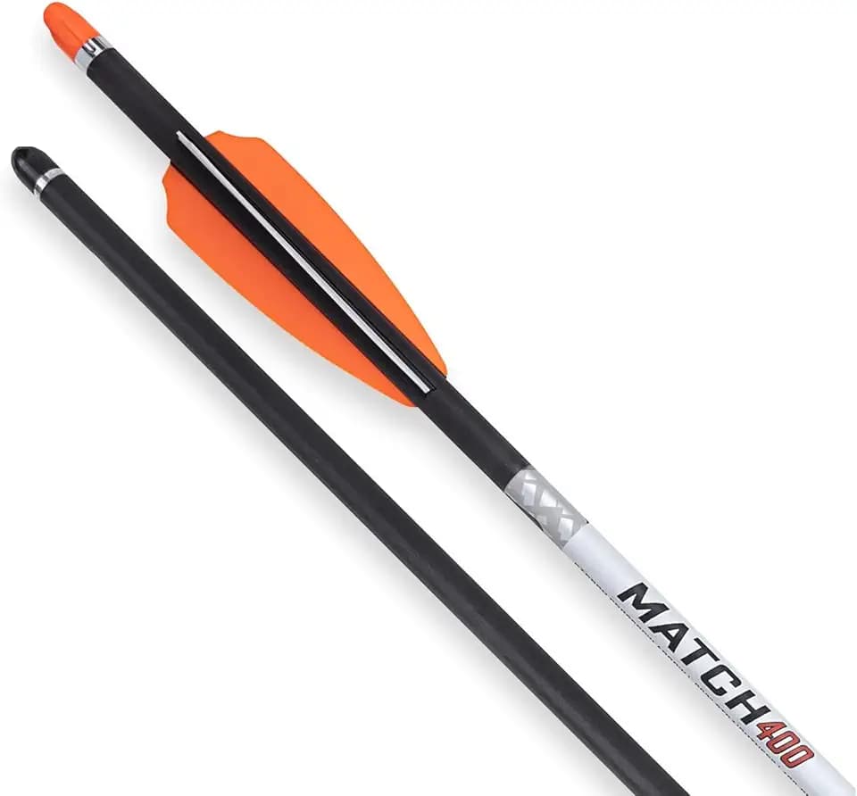 Wicked Ridge Match 400 Alpha-Nock Carbon Arrows, 20".003", Multi (HEA-760.3)