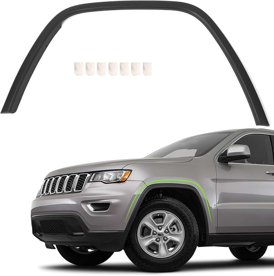 JOLONG Front Left 2017-2021 Fender Flare For Jeep Grand Cherokee