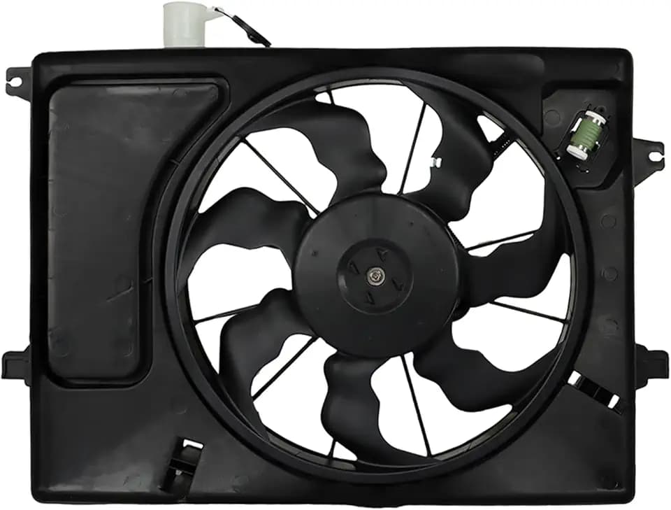 labwork Radiator Cooling Fan Replacement for Hyundai Elantra 2011-2013