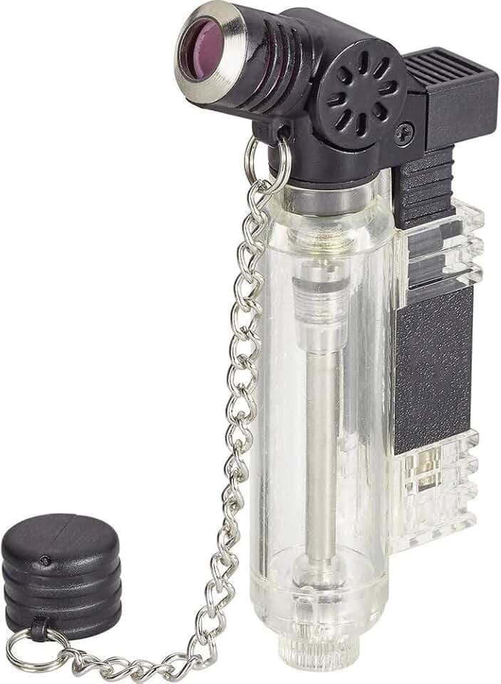 Basetech Gaslötbrenner Bis 700 °C 15 Min DJ-106 Lötbrenner Lötlampe Transparent (Design)