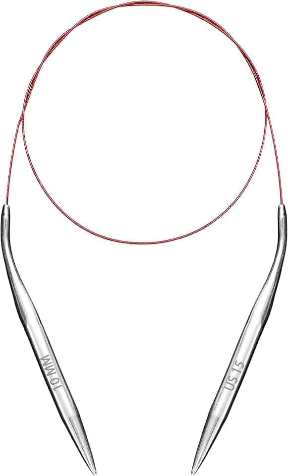40 inch Circular Knitting Needles Size 15 10 mm Round Magic Loop