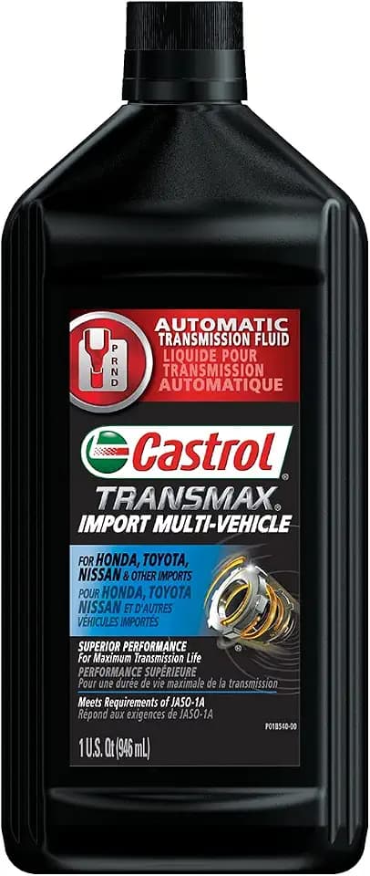 Castrol Transmax Import Multi-Vehicle Automatic Transmission Fluid, 1 Quart