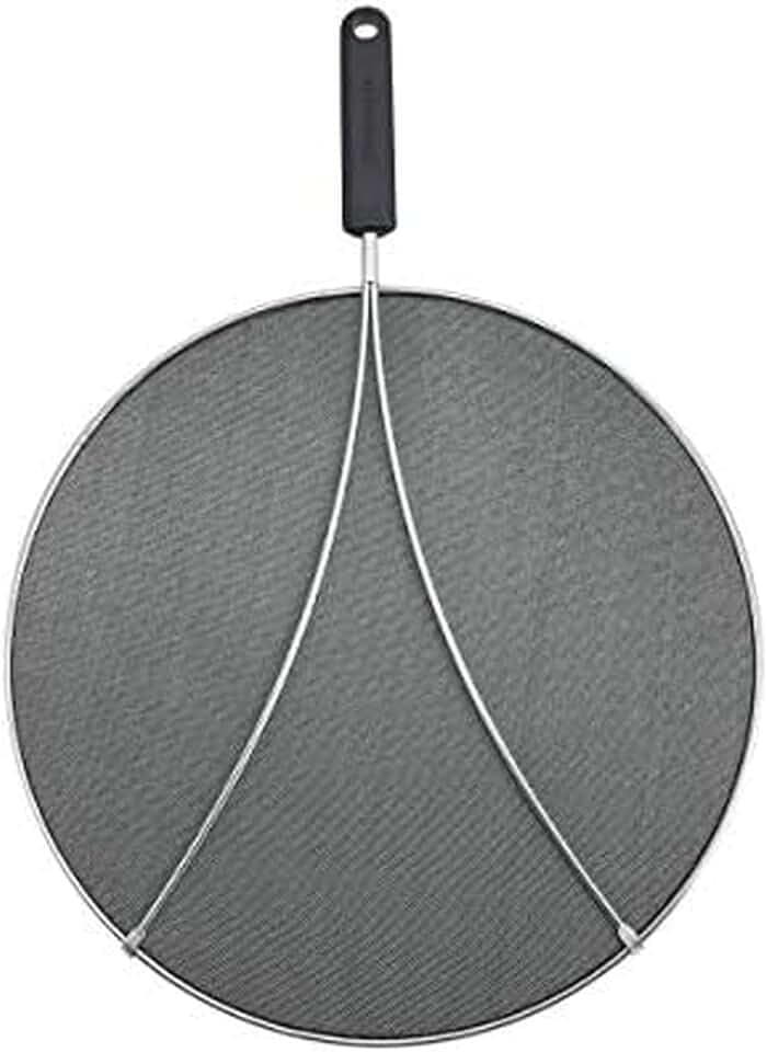 KitchenAid Gourmet Odor Absorbing Splatter Screen, 13-Inch, Black
