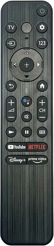 RMF-TX800U Replacement Voice Remote Compatible with Sony Bravia 4K 8K Mic Function Smart HD TV X72K X73K X80K X81K X90K X90CK X85TK W830K A80K X95K X85K Z9K X90S X94S RMF-TX900U