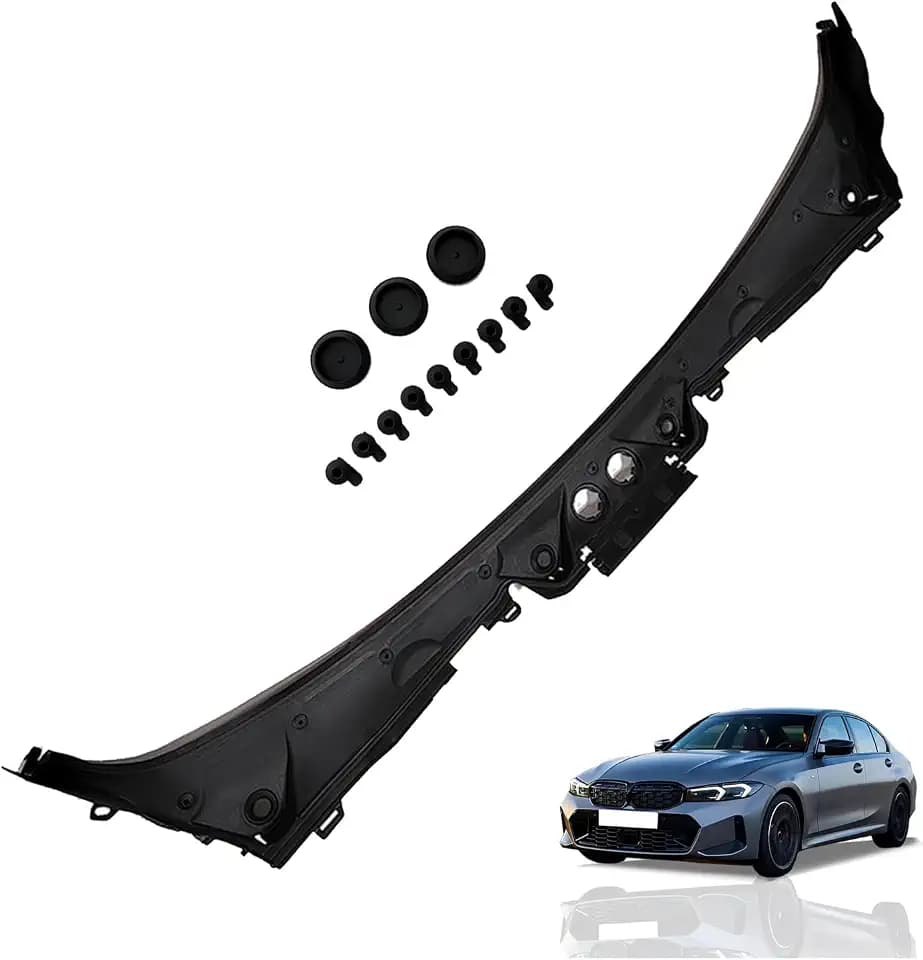 51717258177 Windshield Wiper Cowl Cover Panel Compatible with BMW M3 2015-2018 328i xDrive 2013-2016 335i 2012-2015 328i 2012-2016 Replace 51717258177 Windshield Cowl/Rain Tray