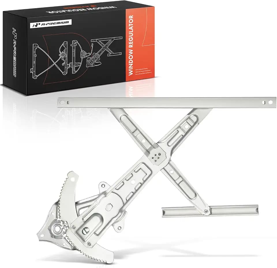 A-Premium Rear Driver Side Power Window Regulator Compatible with Infiniti