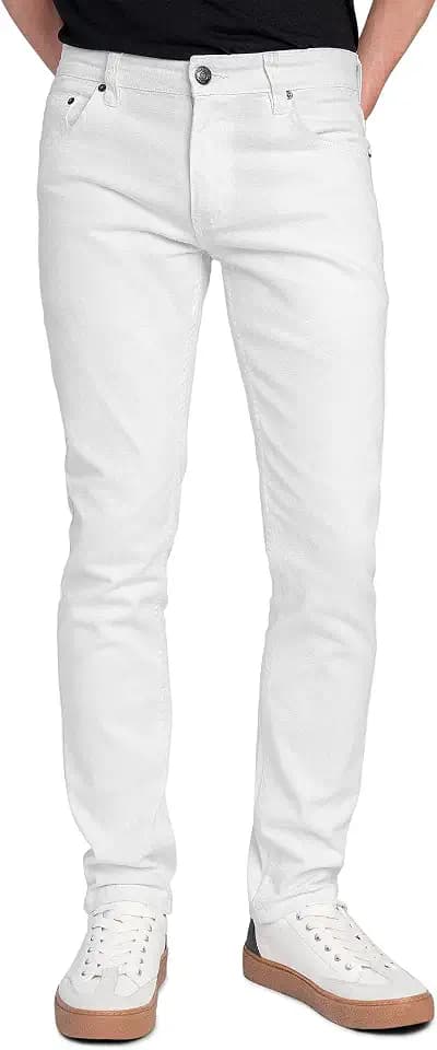 VICTORIOUS Men's Skinny Fit Color Stretch Jeans