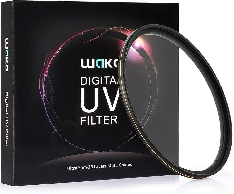 waka 58mm MC UV Filter - Ultra Slim 16 Layers Multi Coated Ultraviolet