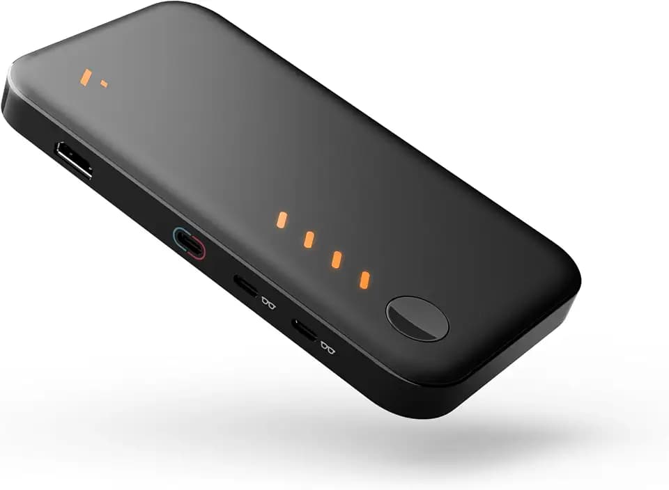 VITURE Pro Mobile Dock, Co-op Stream & Play, unterstützt 2D/3D-Inhalte, kompatibel mit Switch, Handheld-Spielkonsolen, Smartphones, Fire TV, HDMI-Geräten, für Standard-USB-C-Displays & XR/AR-Brillen