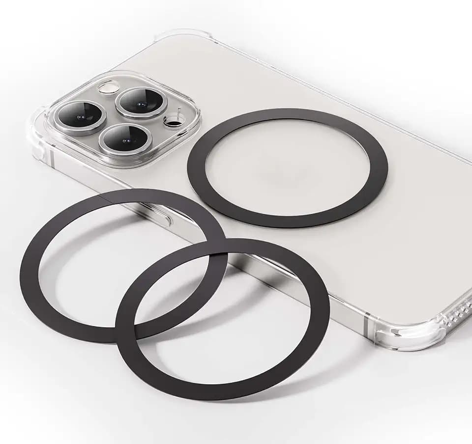 Universal Metal Ring Sticker for Magsafe Car Mount, All Phone Cases