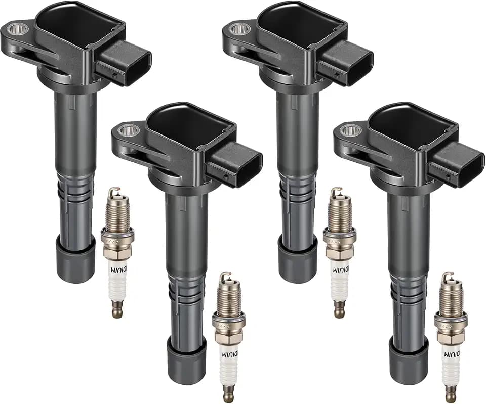 BDFHYK Ignition Coil UF583 and Spark Plug 9807B-561BW for Honda Accord