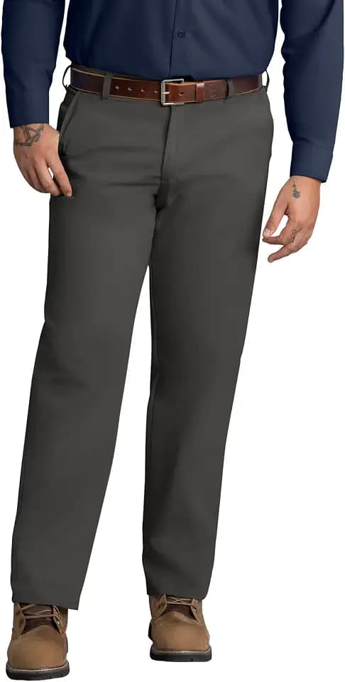 Red Kap Men's Stain Resistant, Flat Front Work Pants