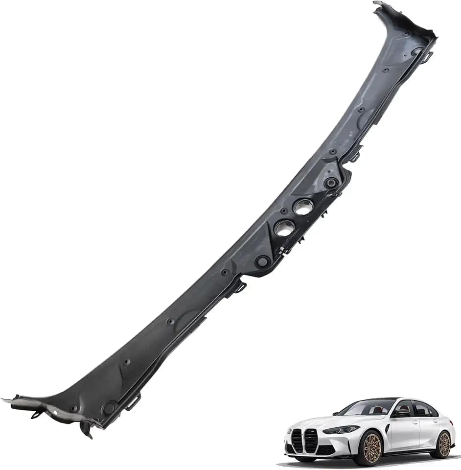 FZJDSD Front Windshield Wiper Cowl Cover Panel Compatible with BMW 3 Series F30 320i 328i 330i 335i 340i 328d xDrive M3 2012-2019, Cowl Grille Rain Tray 51717258177 Windshield Cowl/Rain Tray