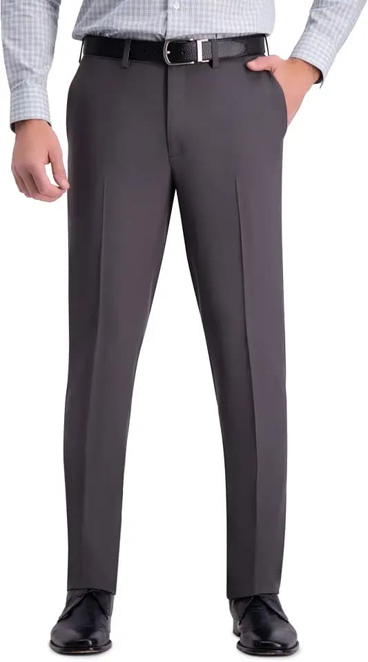 Haggar Men's Slim Fit Premium Comfort Dress Pant