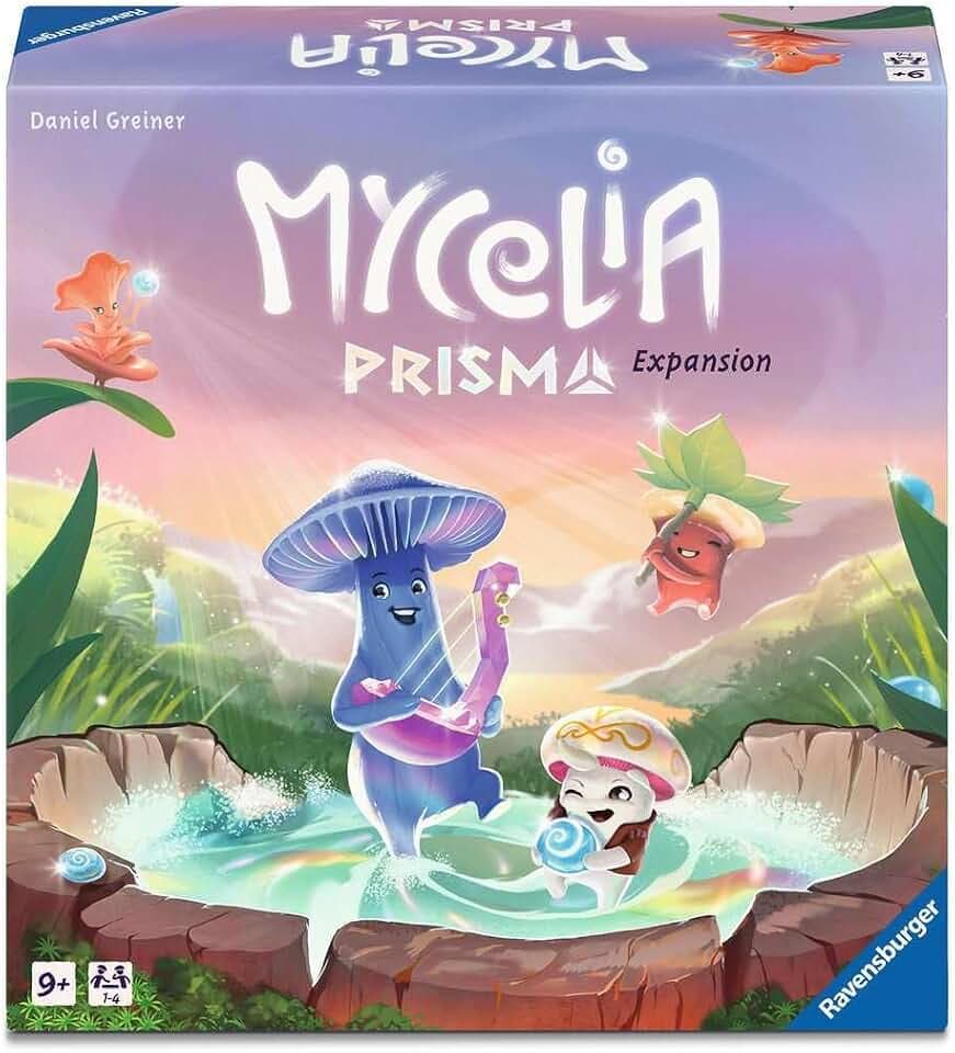 Ravensburger 24713 - Mycelia Prisma Erweiterung - Brettspiel für Familien, Erwachsene und Kinder ab 9 Jahren - einfaches Strategiespiel für 1-4 Personen, Deckbuilding