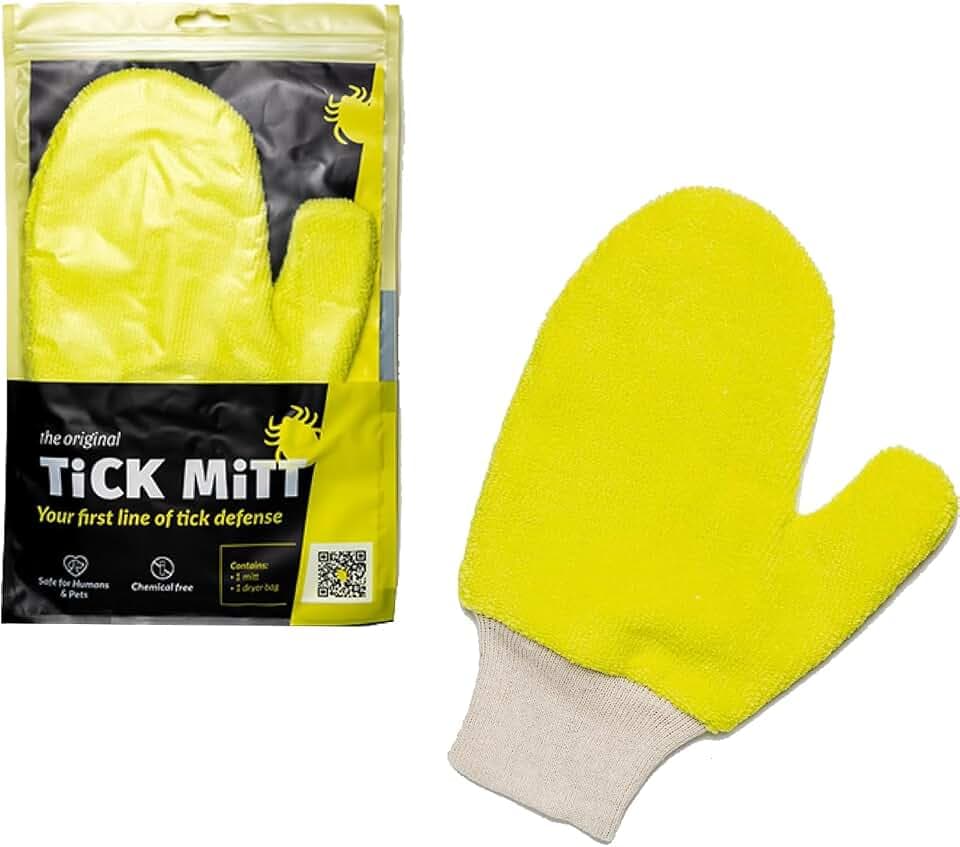 TiCK MiTT Zecken-Handschuh - Effektiver Zecken-Entferner für Hunde & Mensch