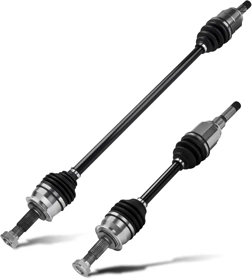 Pair (2) Front CV Axle Shaft Assembly Fit for Chevrolet Sonic LS/LT 2012–2017 L4 1.8L & Sonic LTZ 2012–2014 (Automatic Transmission Only), Driver and Passenger Side
