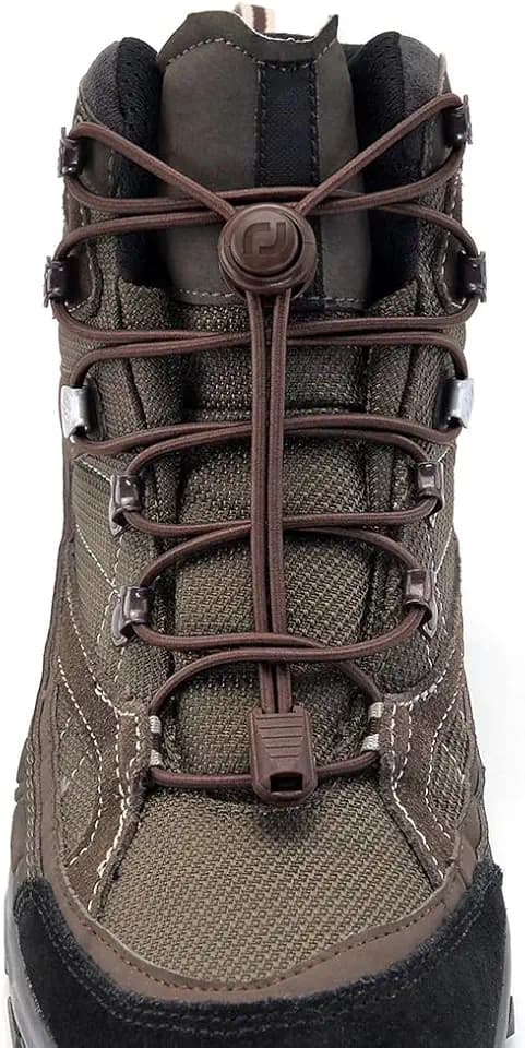 RJ-Sport Extra Long No Tie Shoelaces for Hiking Shoes & Work Boots