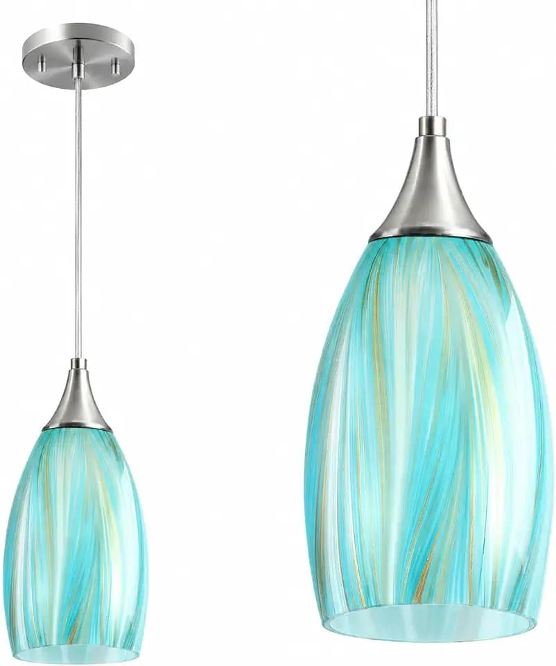 GLADFRESIT Kitchen Pendant Lighting for Island, Bulb Not Included