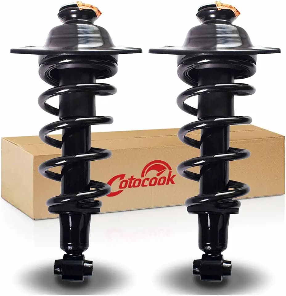 Rear Complete Struts and Shock Absorbers Assembly Compatible with Chevrolet Camaro SS 2010-2015 6.2L V8, Shock Absorbers with Coil Spring Pair, Replacement for 173030L 173030R