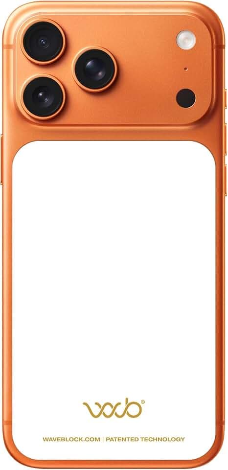 WAVEBLOCK EMF Blocker Sticker for iPhone 17 Pro Max White
