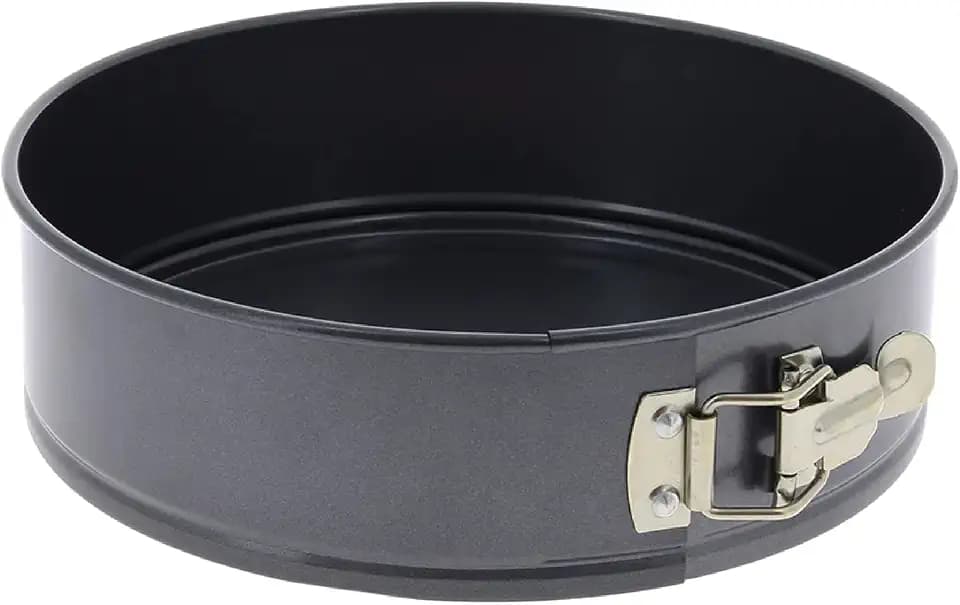 de Buyer - Springform aus antihaftbeschichtetem Stahl - Durchmesser 26 cm, Höhe 7 cm - 4844.26, Schwarz