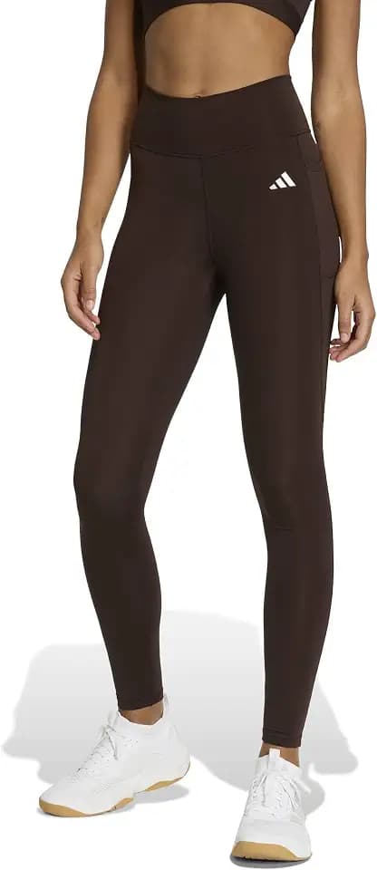 Adidas Damen Optime Essentials Stash Pocket Full Length Leggings