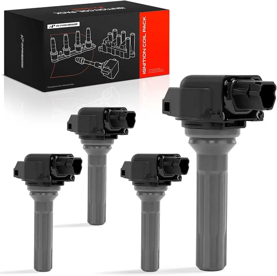A-Premium Set of 4 Ignition Coil Pack