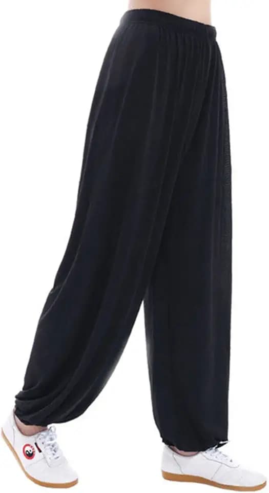 MESHIKAIER Super weiche Herren Haremshose Freizeithose Pluderhose Pumphose Yoga Hose Sport Hose für 4 Jahreszeiten