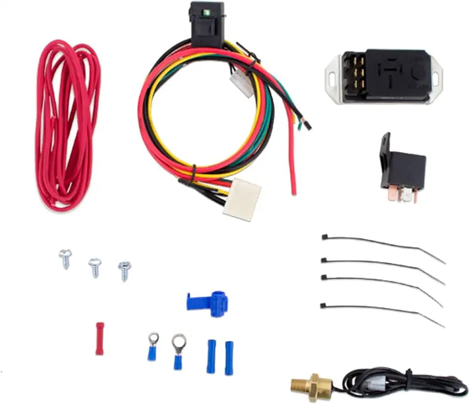 Mishimoto MMFAN-CNTL-U18NPT Fan Controller Kit with NPT Sensor, Black