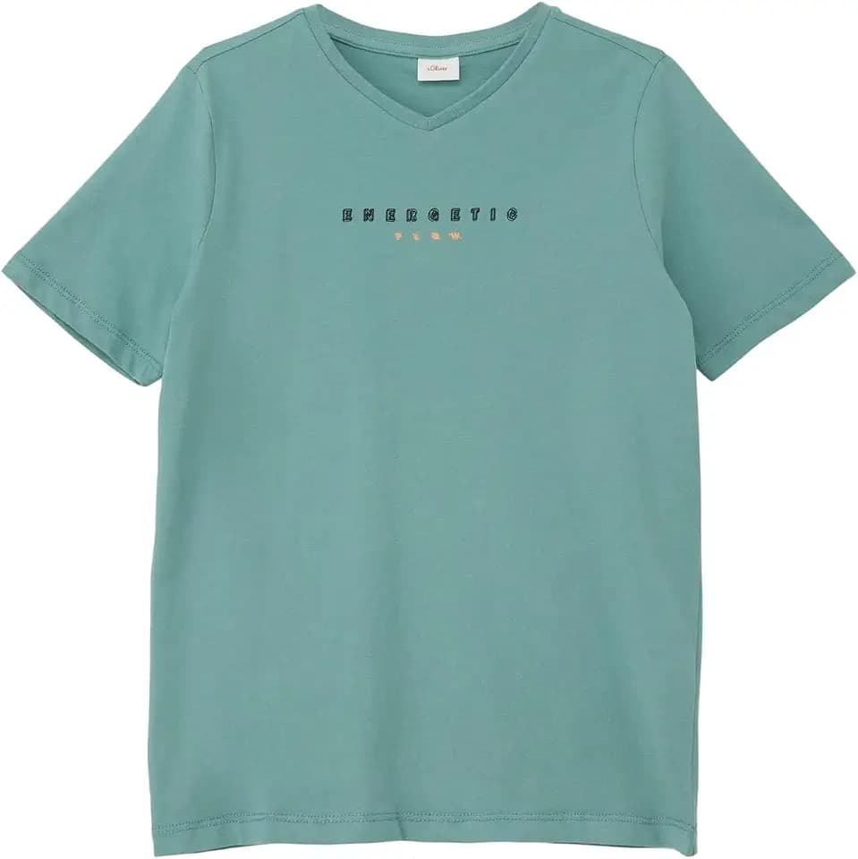 s.Oliver Jungen 2143135 T-Shirt mit Frontprint