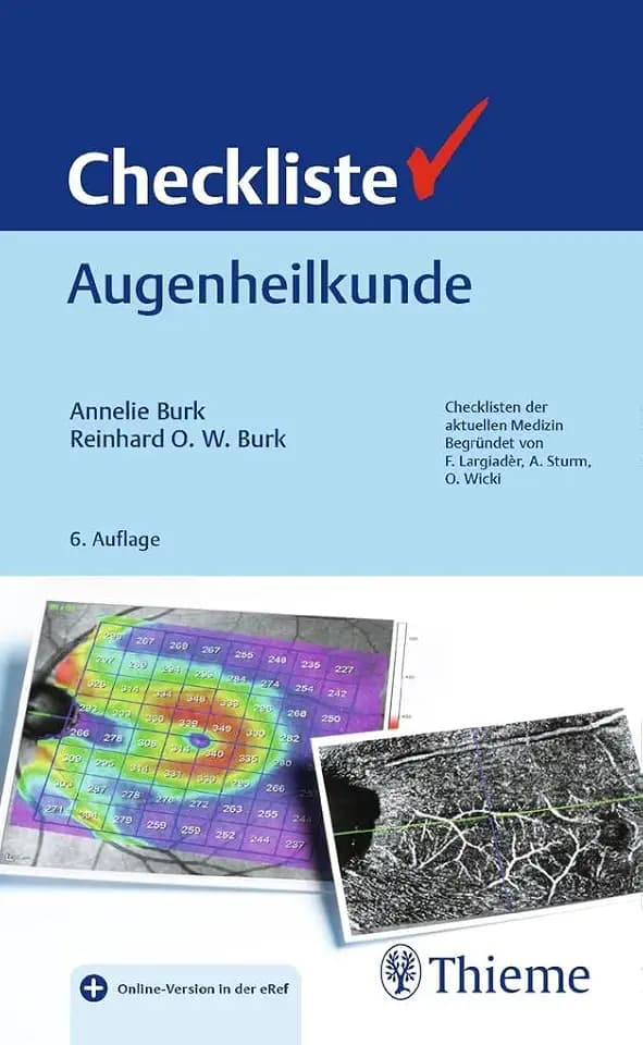 Checkliste Augenheilkunde: Mit Online-Zugang