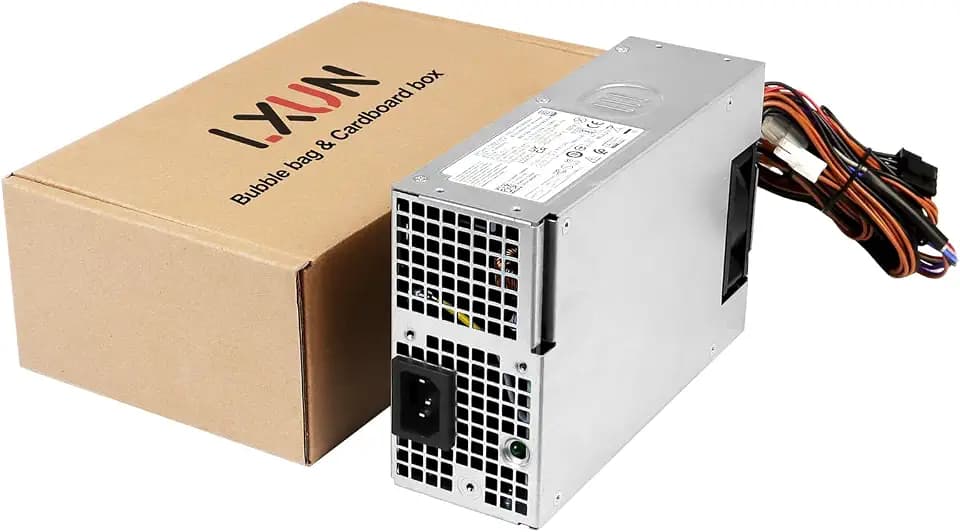 LXun Upgraded AC460EBS-00 T63HC 460W Power Supply Compatible with DELL XPS 8950 Inspiron/Vostro 3020 Alienware Aurora R13 R14 Replaces HU460EBS-00 HK560-81PP H460EBS-00 PNWT1【8pin|6+2pin|4pin*2】