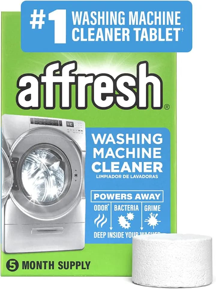 Affresh Washing Machine Cleaner, #1 Washing Machine Cleaner Tablet, 5 Count