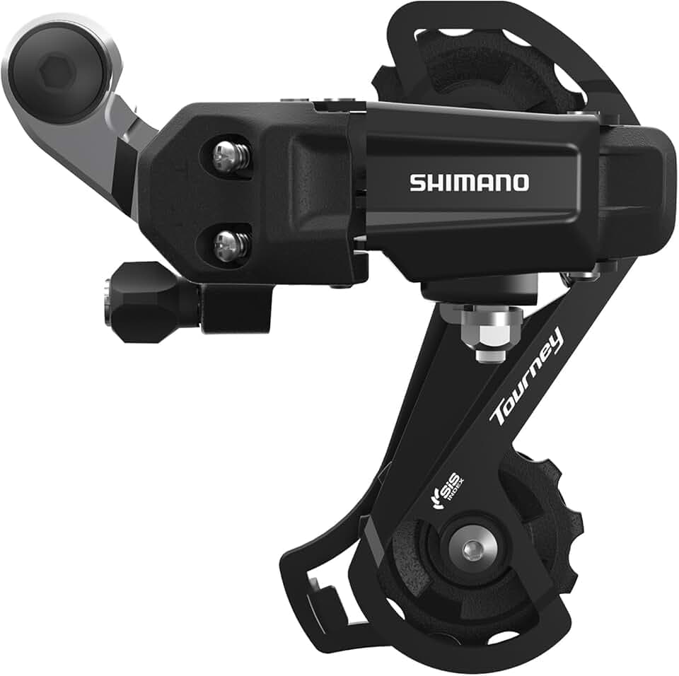 Shimano Herren RDTY200 Schaltwerk, Schwarz, Langer Käfig