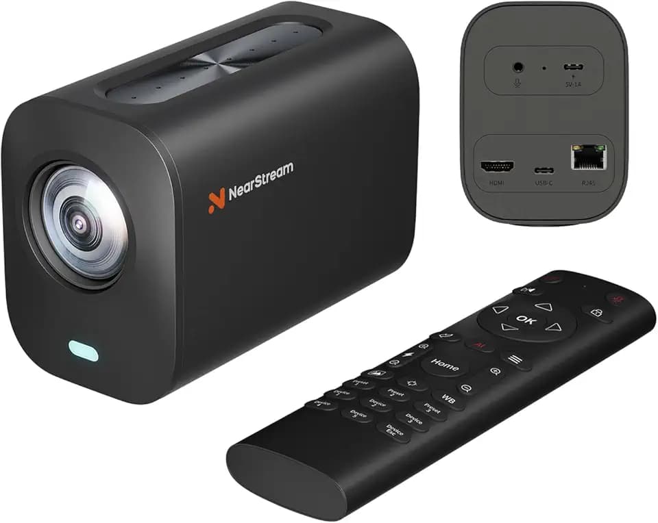 NearStream VM20 4K Streaming Camera with 40X Hybrid Zoom and Remote Control