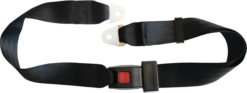 RHOX SEAT‑2008 Golf Cart Seat Belt 72 x 2 Inch Push Button