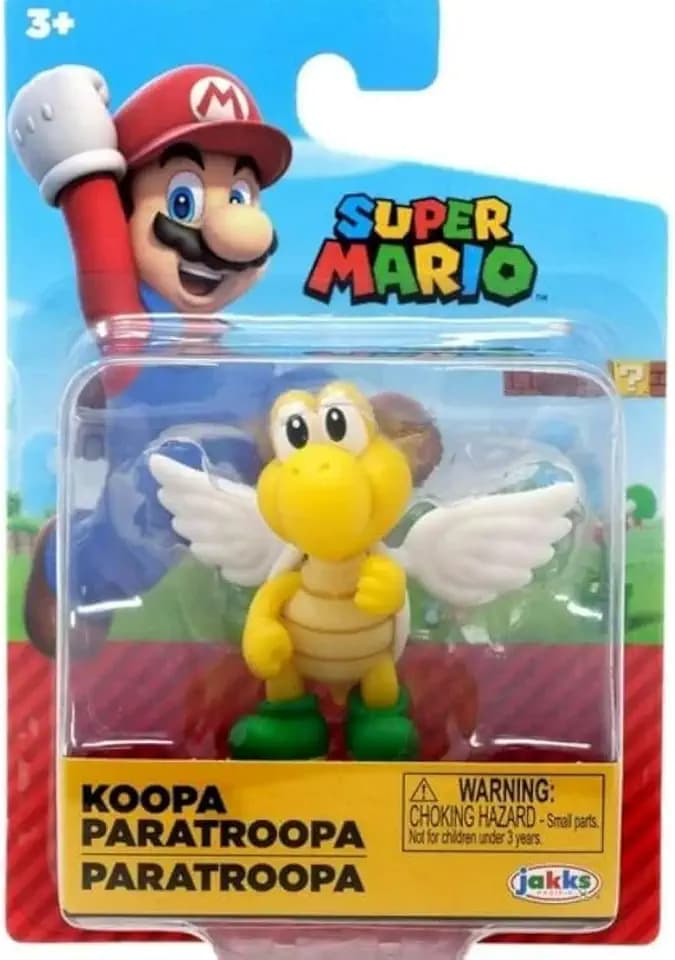 Super Mario 2.5 inch Mini Action Figure - Packaging May Vary (Koopa Paratroopa)
