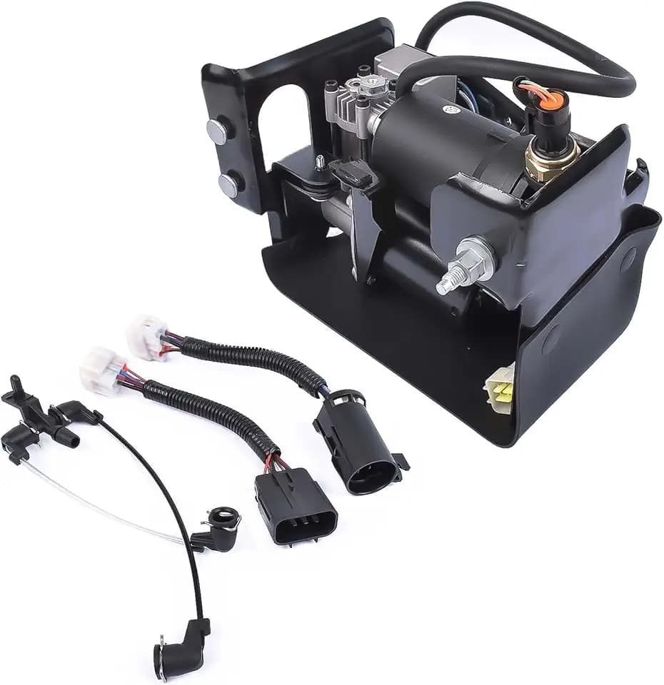 Air Ride Suspension Compressor Pump Compatible with Escalade Suburban Tahoe
