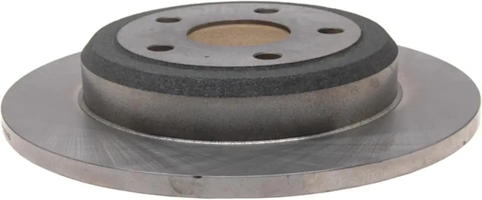 ACDelco Silver Rear Brake Rotor 18A2792A | GM 88875566 Brake Rotors for Select Dodge Durango, Jeep Grand Cherokee and more