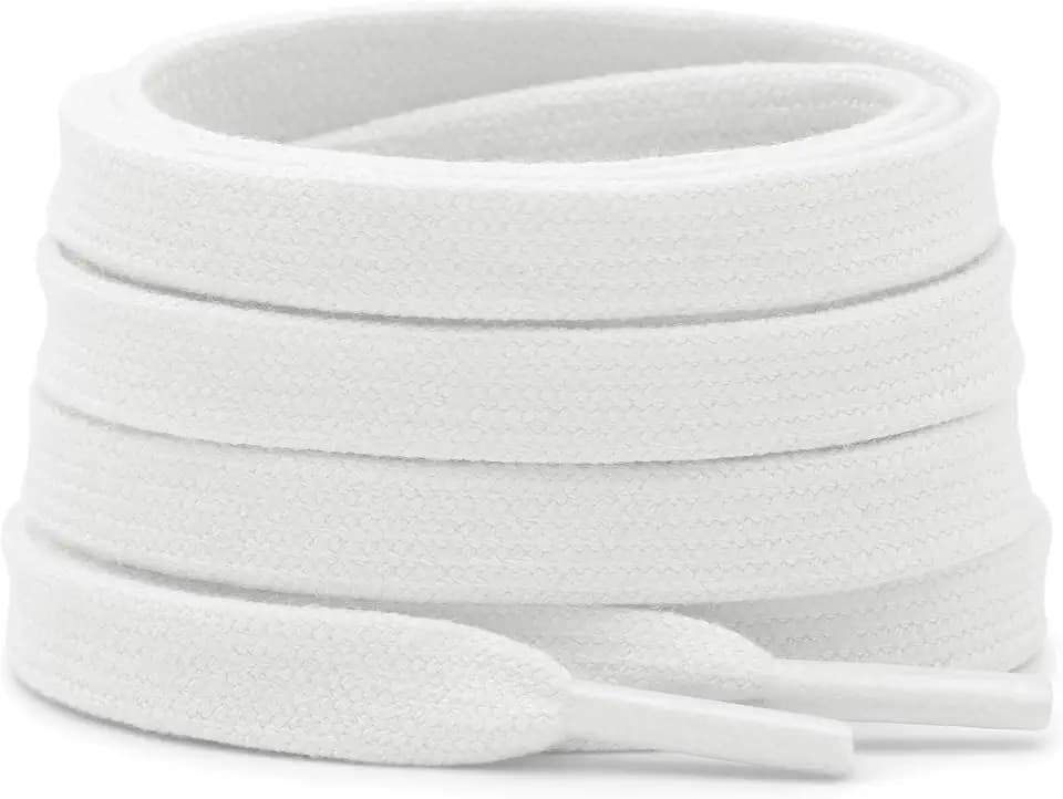 DELELE Flat Sneakers Shoe Laces: 2 Pairs Shoelaces for Athletic Running