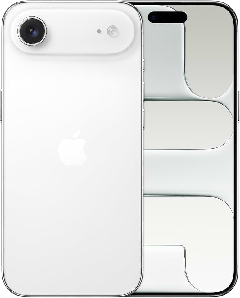 Apple iPhone Air 256 GB: Dünnstes iPhone aller Zeiten, 6,5" Display mit ProMotion bis zu 120 Hz, starker A19 Pro Chip, Center Stage Frontkamera, Batterie für den ganzen Tag, eSim; Wolkenweiß