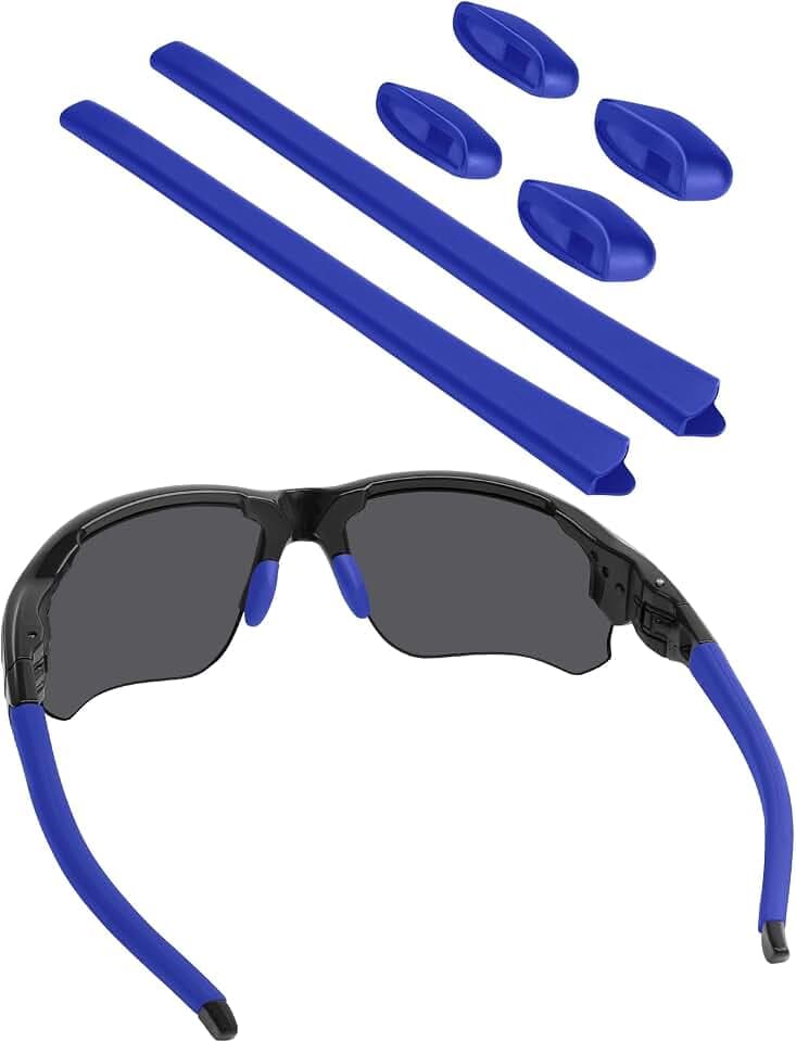 BLAZERBUCK Replacement Sock Kits Earsocks & Nosepieces for Oakley Flak Draft OO9364 Sunglasses