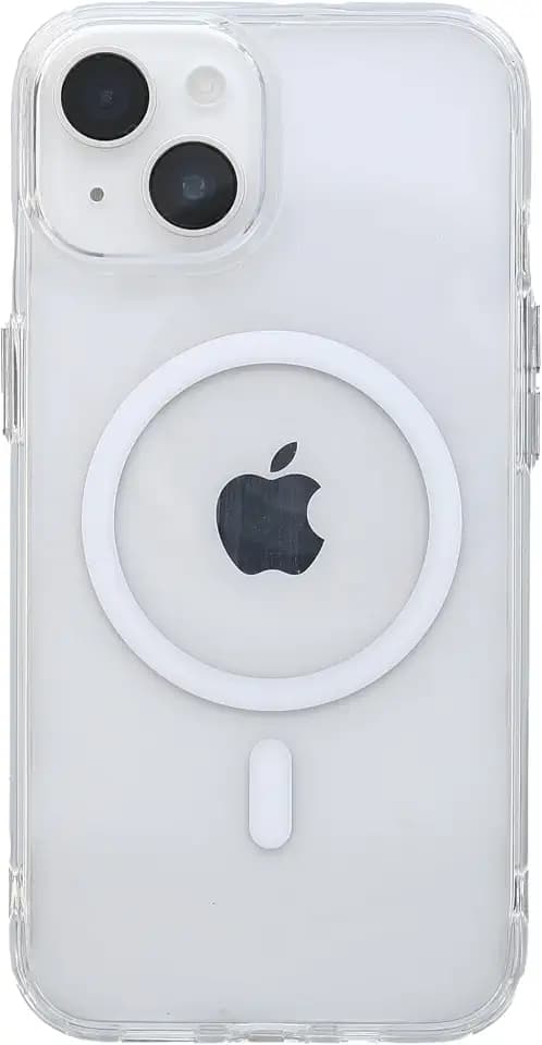 for iPhone 15 MagSafe Phone Case - Clear - Slim, Protective, Camera Bumper, Grippy iPhone Case