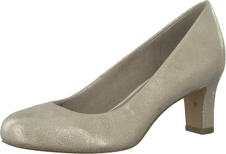 Jana Damen Pumps Kleiner Absatz Vegan