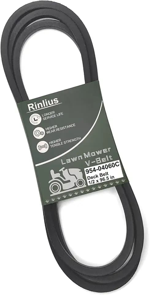 Mower Deck Belt 954-04060C for Craftsman Troy-Bilt Cub Cadet John Deere MTD 42 inch Decks 954-04060B 954-04060 754-04060 754-04060C Lawn Mowers(1/2" x 96.5")