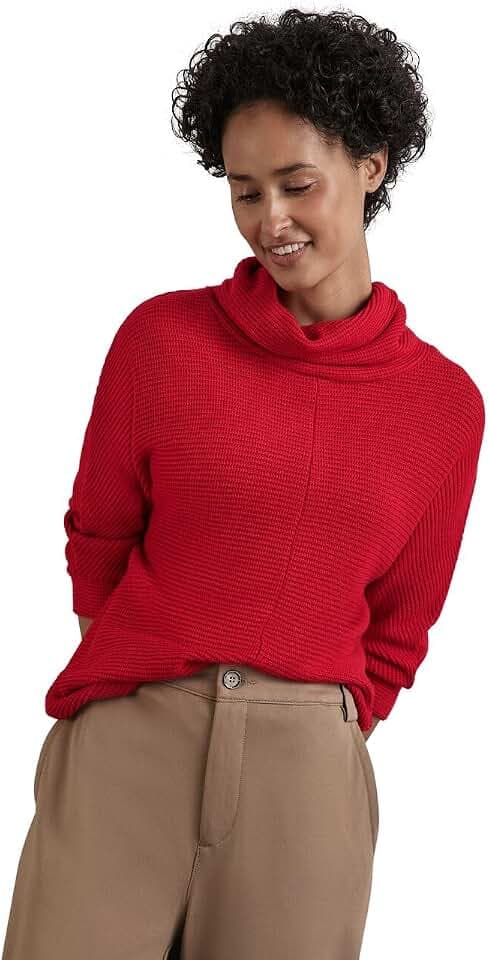 Damen Shirt in Strick-Optik