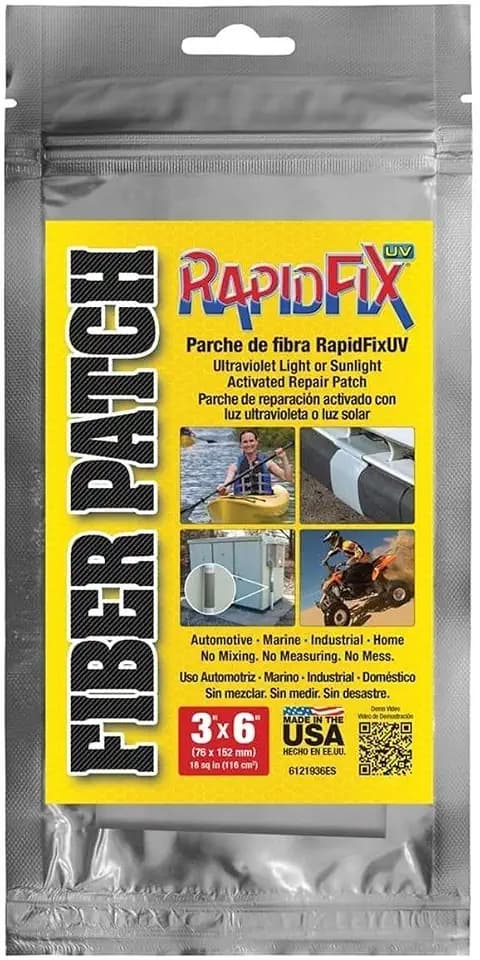 RapidFix UV Fiber Repair Patch 3"x 6"