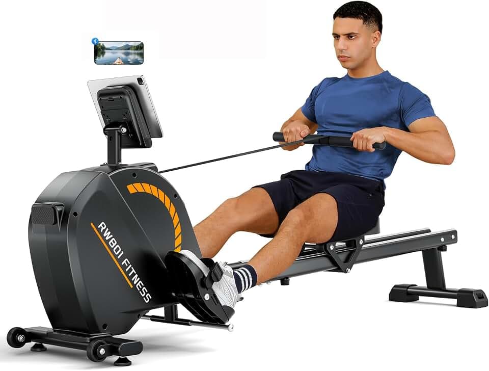 Dripex Rowing Machine, Upgraded Rowing Machines for Home, Magnetic Rower